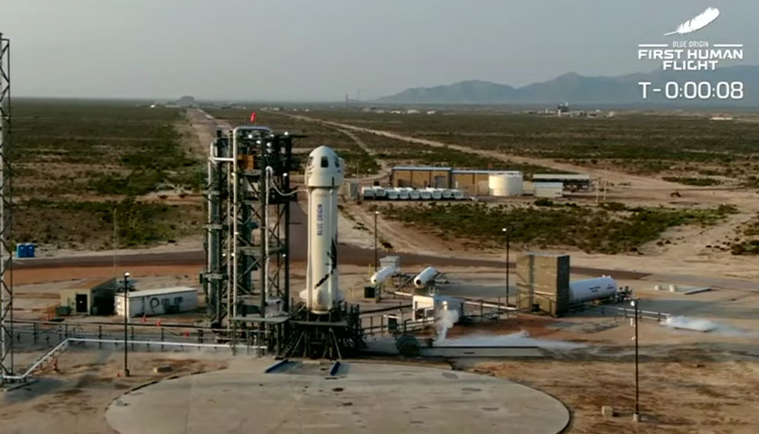 Jeff Bezos Reaches Space in Successful Blue Origin Launch