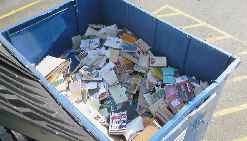Dumpster Full of Books Found Outside Minneapolis Elementary School