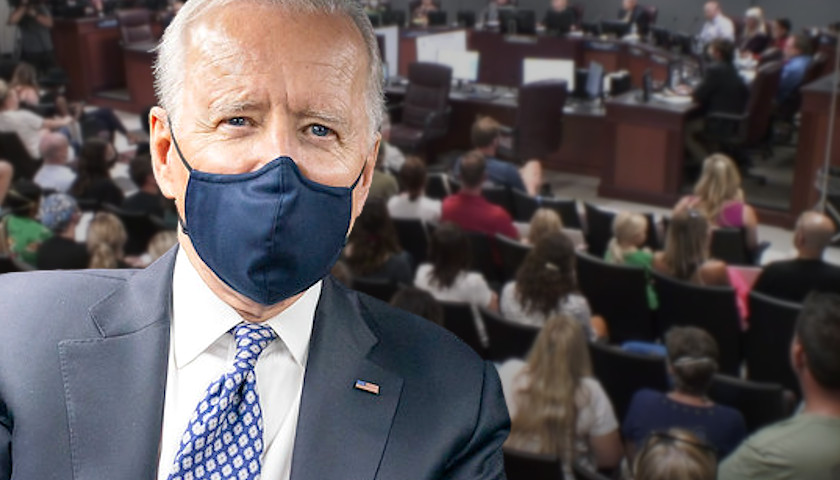 Biden Demonizes Williamson County, Tennessee Parents Protesting Mask Mandates for Elementary School Children