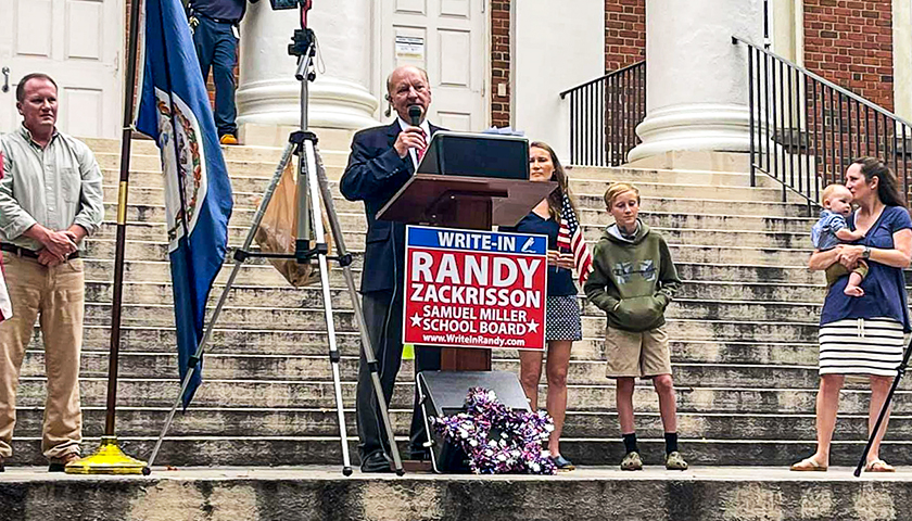 Randy Zackrisson Runs for Albemarle School Board After Seeing Loudoun County Battles