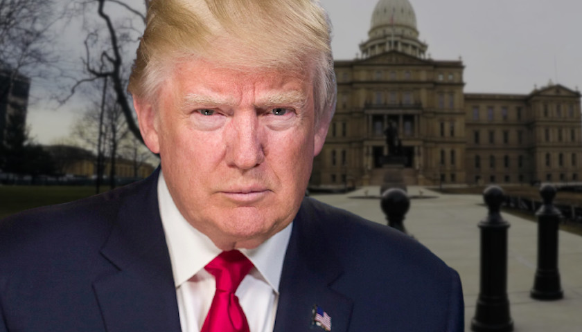 Former President Trump Knocks Michigan Legislature for Lack of Action in Call for Forensic Audit