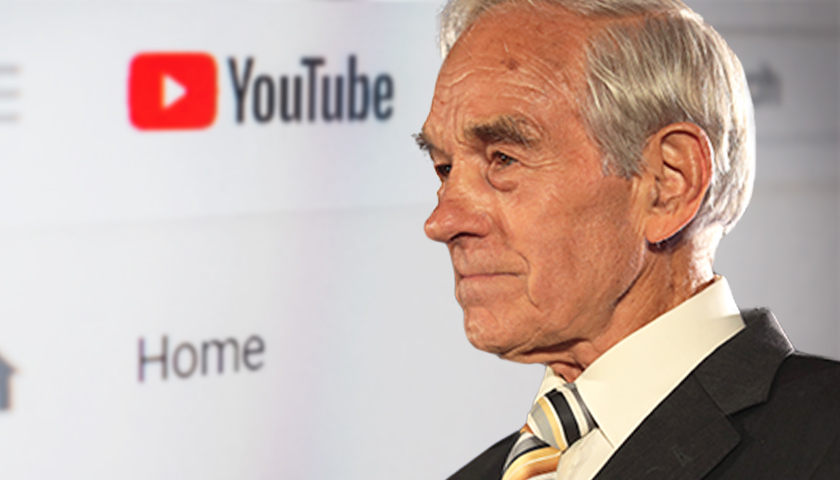 YouTube Deletes Ron Paul Channel, Rejects Appeal, Then Reinstates It After Getting Called Out on Twitter