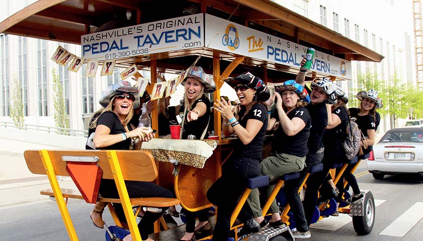 Nashville Grants Permits to Pedal Tavern Companies