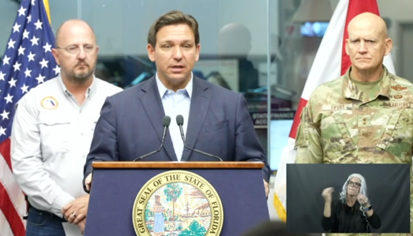 DeSantis Issues Additional Warnings as Strengthening Hurricane Expected to Make Landfall Tuesday