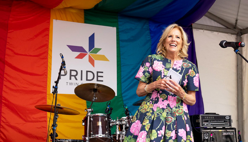 First Lady Jill Biden Makes Appearance at Nashville Pride Festival