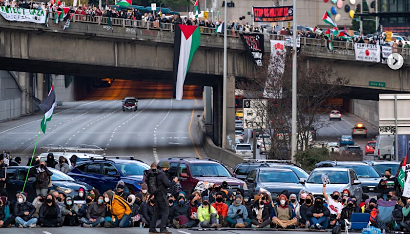 Groups Behind Seattle Highway Blockade Allegedly Tied to Terrorism, Major Left-Wing Money