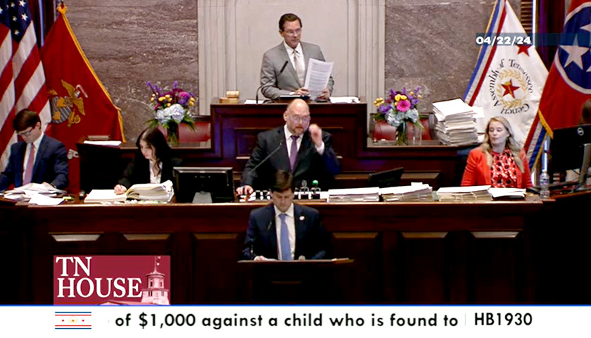 Bill to Fine Parents for Crimes of Delinquent Children Passes Tennessee General Assembly