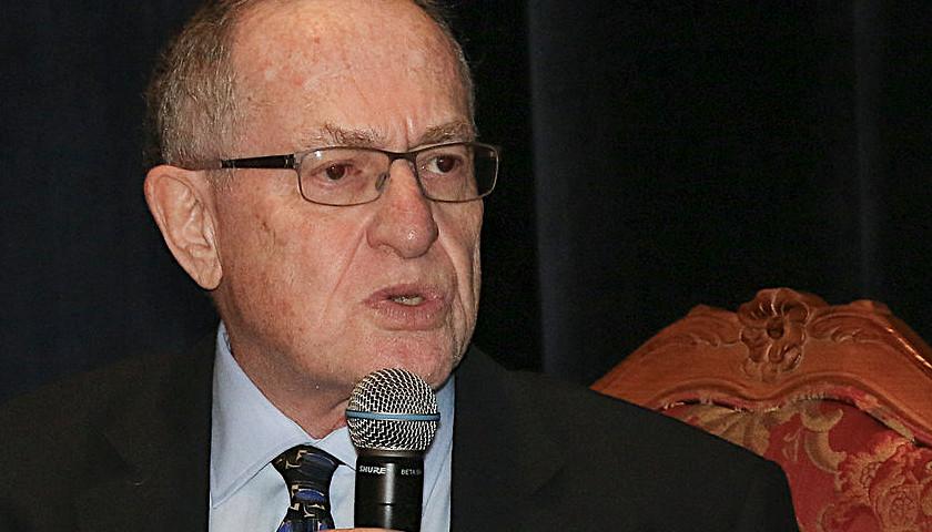 Harvard Law’s Dershowitz Compares Lawfare Against Trump to McCarthyism, Says the Future is Dark