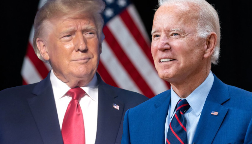 Donald Trump and Joe Biden