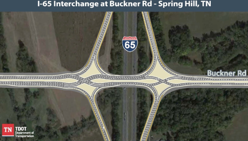 I-65 Interchange at Buckner Road Expects to Reopen Next Week: Report