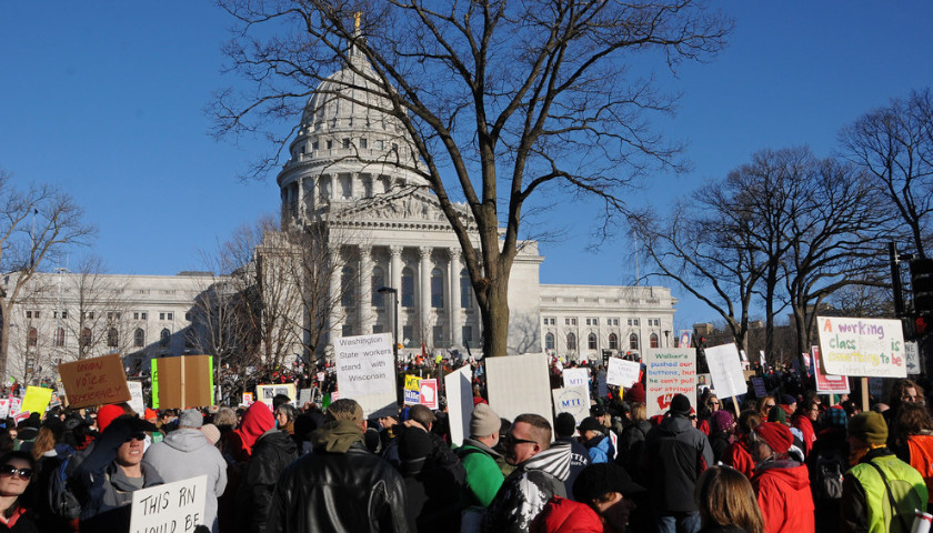 Wisconsin Capitol Protest Union