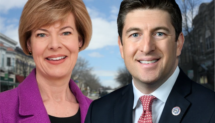 Tammy Baldwin and Bryan Steil