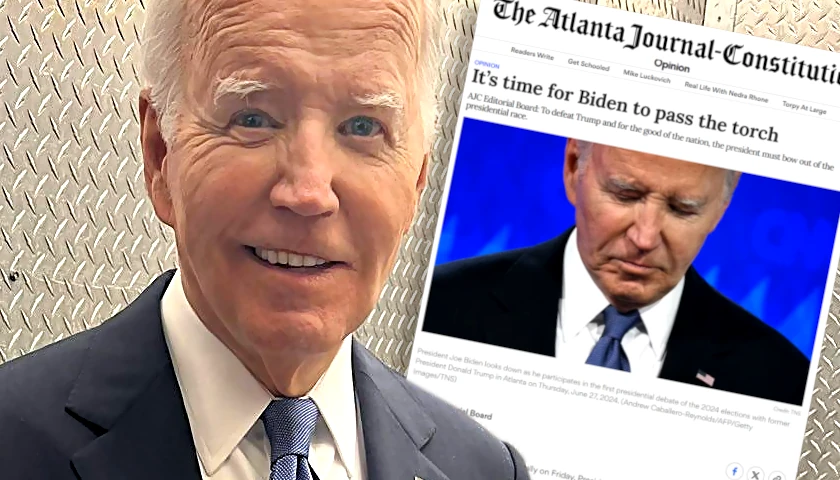 Atlanta Journal Constitution in Battleground Georgia Second Major Newspaper to Call on Biden to Retire