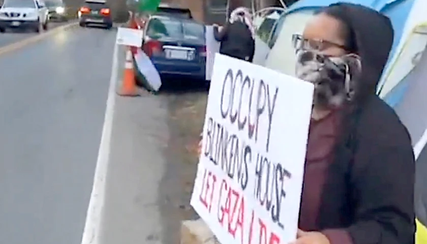 Virginia Police Clear Anti-Israel Encampment Outside Antony Blinken’s House After Six Months