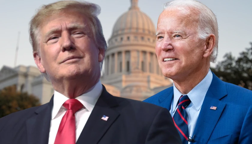 Donald Trump and Joe Biden