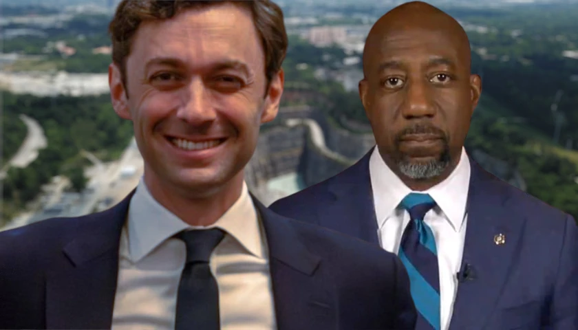 Jon Ossoff and Raphael Warnock