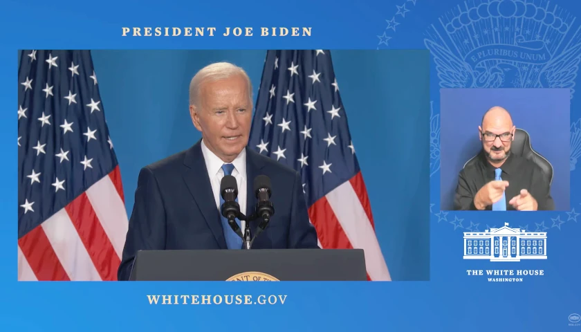 Biden Refers to Kamala Harris as ‘Vice President Trump’ in Press Conference