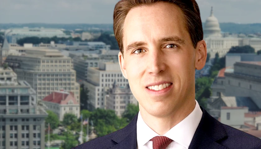 Time to Take Down the Pride Flags and Put ‘In God We Trust’ on Every Federal Building, Sen. Josh Hawley Says