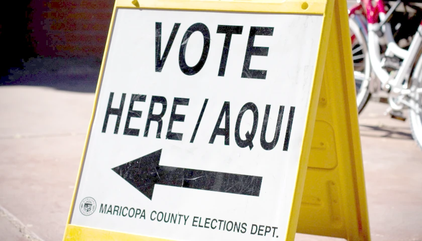 Vote sign