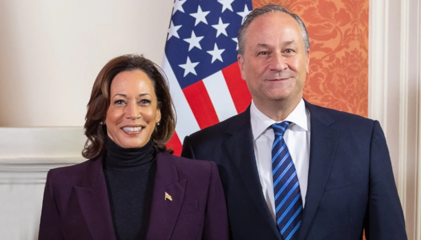 Kamala Harris and Doug Emhoff