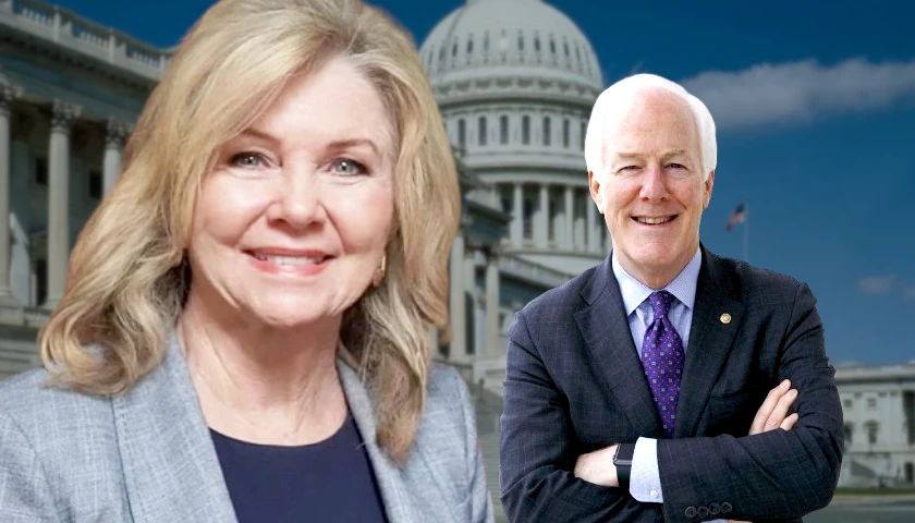 Marsha Blackburn and John Cornyn