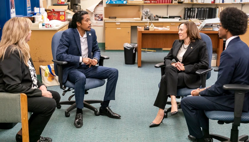 Kamala Harris and Tennessee Three