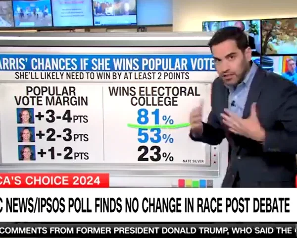 CNN’s Harry Enten Warns Harris Currently In Polling ‘Danger Zone’