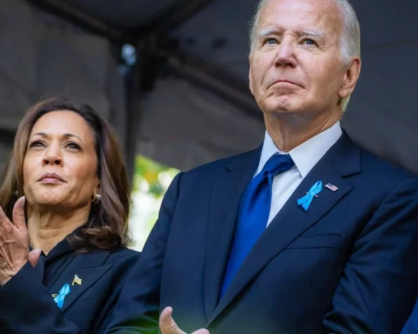 Kamala Harris and Joe Biden