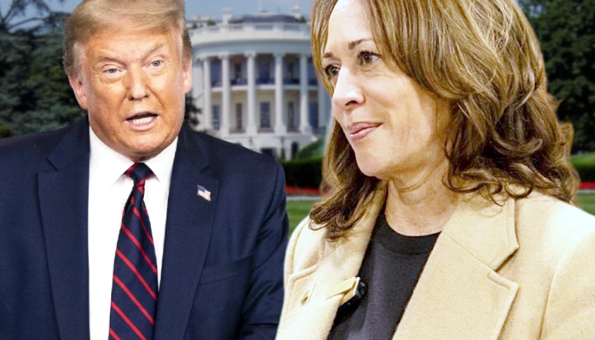 Kamala Harris and Donald Trump