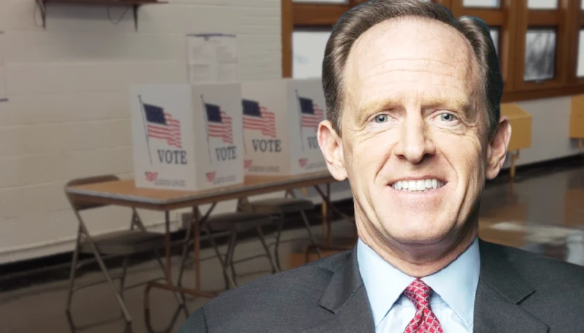 Former Pennsylvania GOP Sen. Toomey Won’t Vote for Trump or Harris