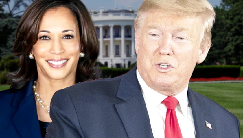 Kamala Harris and Donald Trump