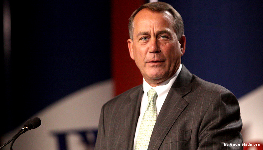 Former Speaker John Boehner Backs House Republican Under Threat from Pro-Trump Primary Challenger