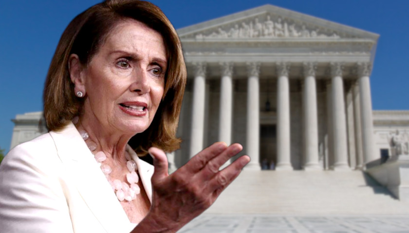 Pelosi Gives Emotional Response to Roe v. Wade Decision, Says ‘Slap in Face,’ Earring Falls Off