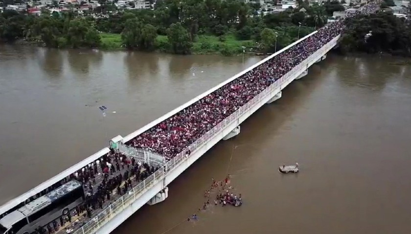 Flood of Illegal Aliens from Peru Heading to Southern Border