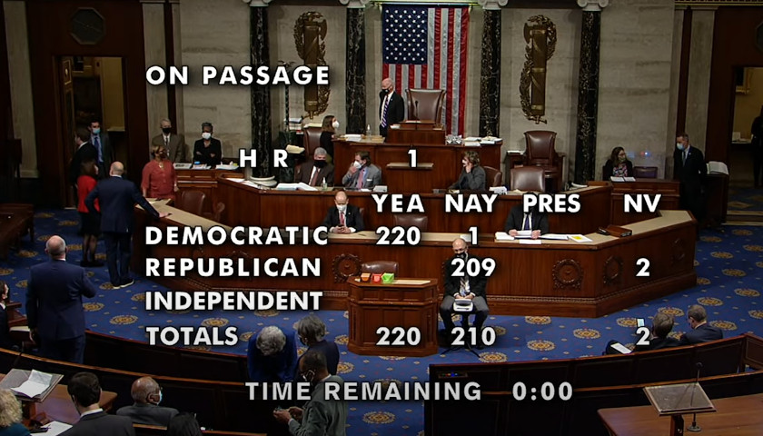 House Passes Partisan Election Bill with Zero Republican Votes