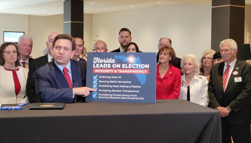 Governor DeSantis Signs Florida Elections Reform Bill