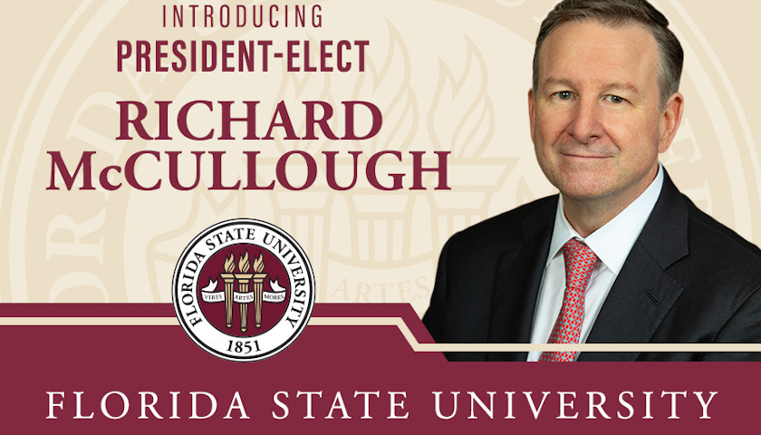 Richard McCullough Officially Tapped as FSU’s President