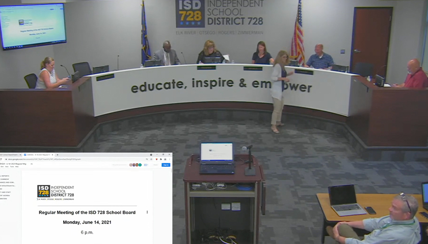 Parents Oppose Critical Race Theory at Elk River School Board Meeting