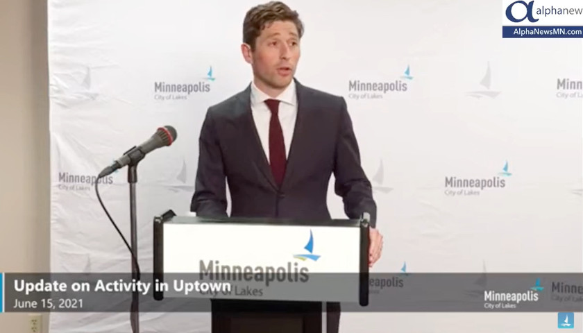 Minneapolis Mayor Holds Press Conference on Uptown No Go Zone