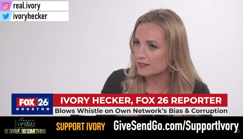 Fox 26 Reporter Ivory Hecker Says She Was Told to ‘Cease and Desist’ Reporting on Hydroxychloroquine