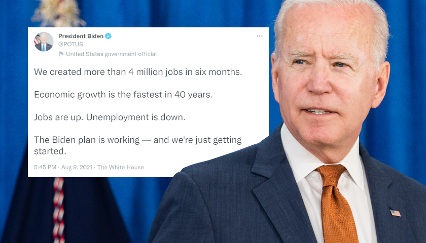 Biden Keeps Making the Same Dubious Jobs Claim