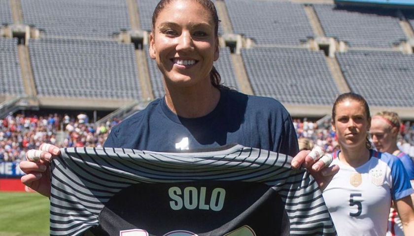 Former Soccer Player Hope Solo Says Megan Rapinoe Would ‘Bully’ Teammates into Kneeling for Anthem