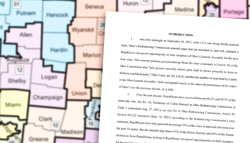 Lawsuit Challenges Ohio’s New State Legislative Maps