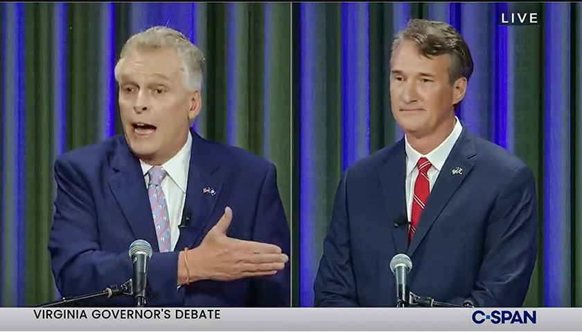 Youngkin and McAuliffe Meet for First of Two Debates