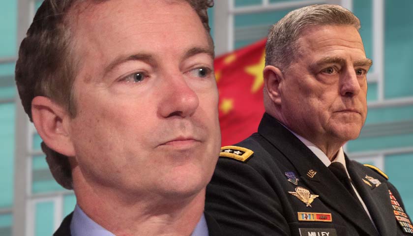 Sen. Paul: Gen. Milley’s Calls to China Could Have Sparked ‘Accidental Nuclear War,’ Wants Polygraph