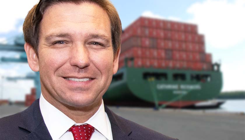 Governor DeSantis Says Florida’s Ports Could Fix Supply Chain Crisis
