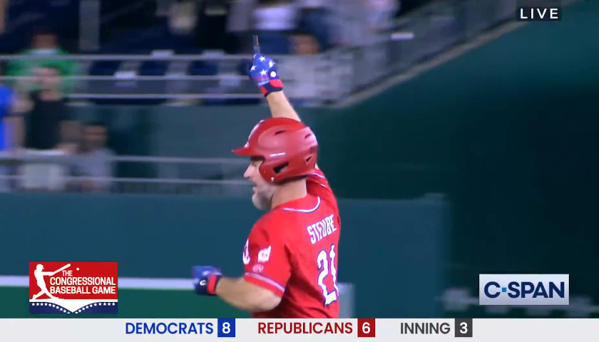 Florida Rep. Greg Steube Hits Out-of-the-Park Home Run During Congressional Game