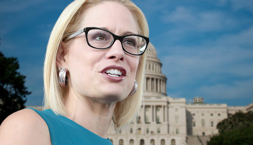 Progressive Group Continues to Beat Up Arizona Sen. Sinema, This Time over Infrastructure Bill
