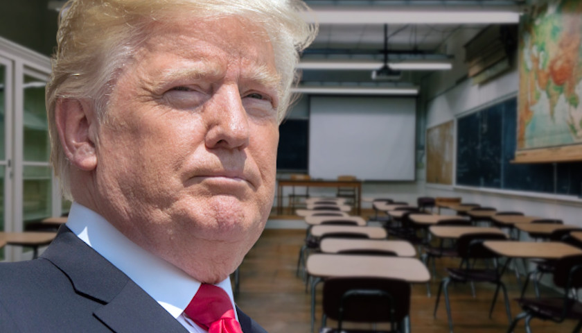 Trump Slams DOJ Plan to Monitor Parents Fighting ‘Radical Left School Boards’ over Critical Race Theory in Classrooms
