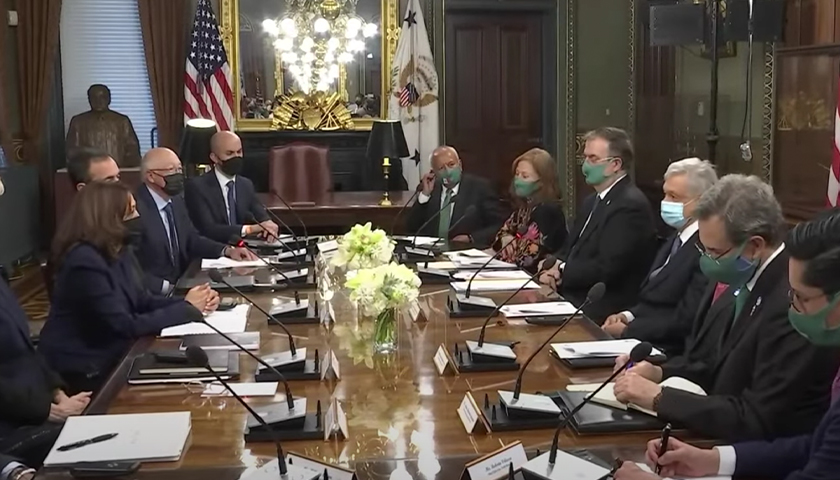 Kamala Harris Meets with Mexican President to Talk About Everything But the Border